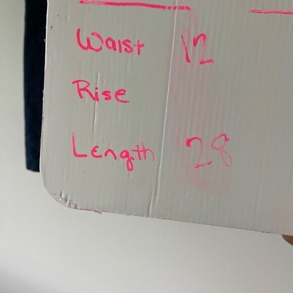 DeeCee Women's High Waisted Middle Slit Blue Denim Midi Skirt Size 7/8 - Picture 7 of 8